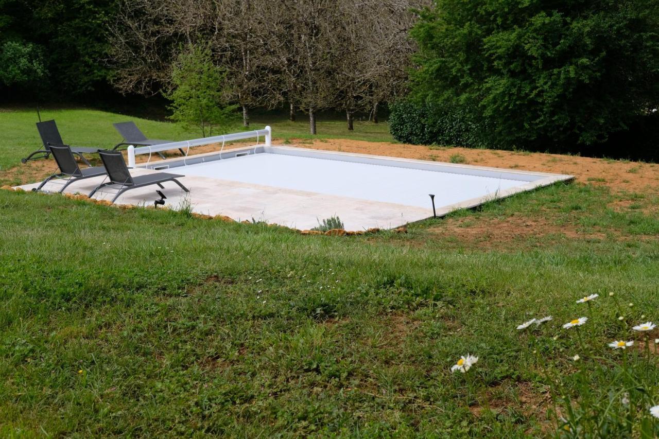 Campagne Et Confort Avec Piscine Chauffee Carsac-Aillac Bagian luar foto